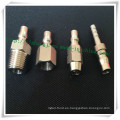 Acero inoxidable Conector rápido autoblocante de una mano